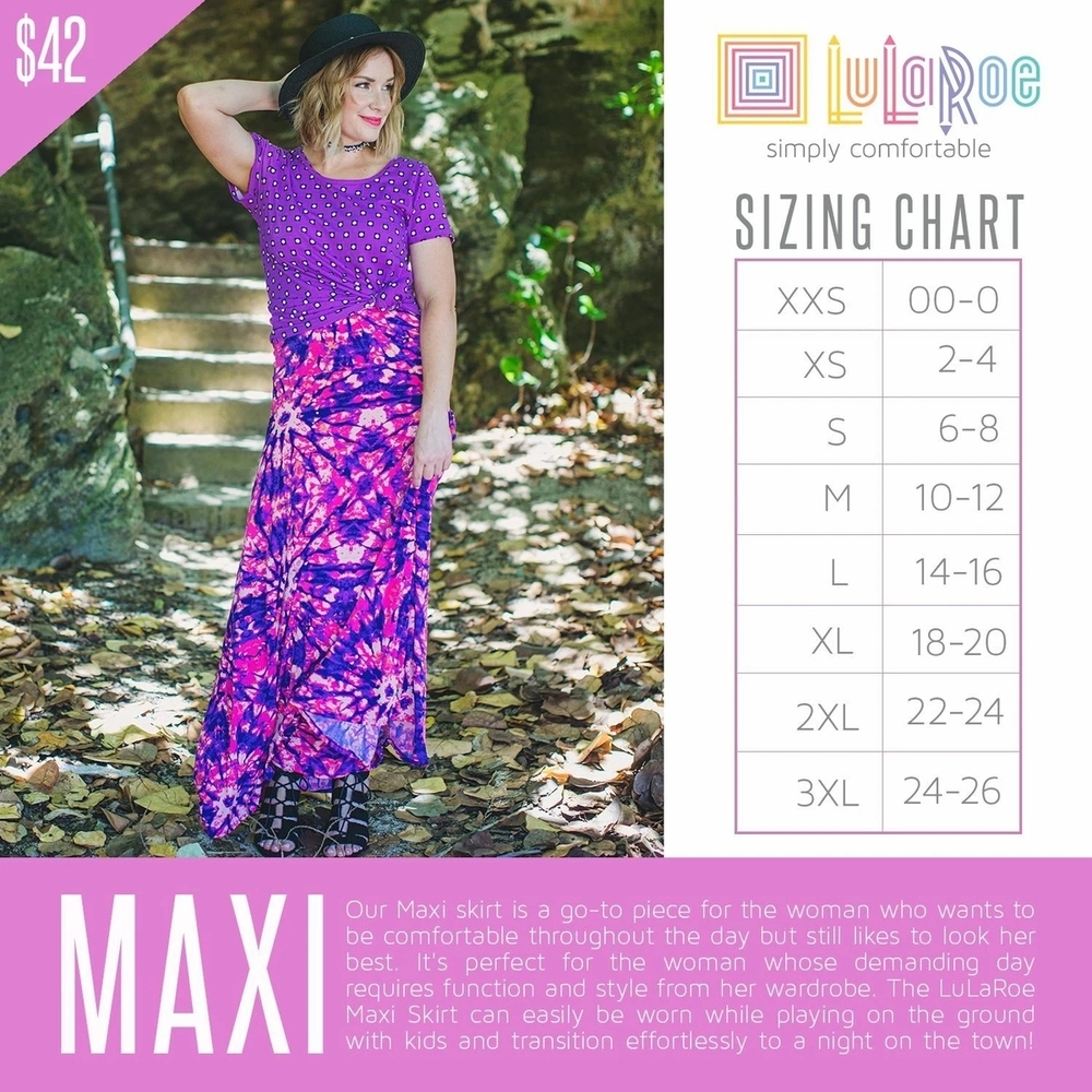LuLaRoe Women's Maxi Skirt in Leopard Print - Picture 3 of 3